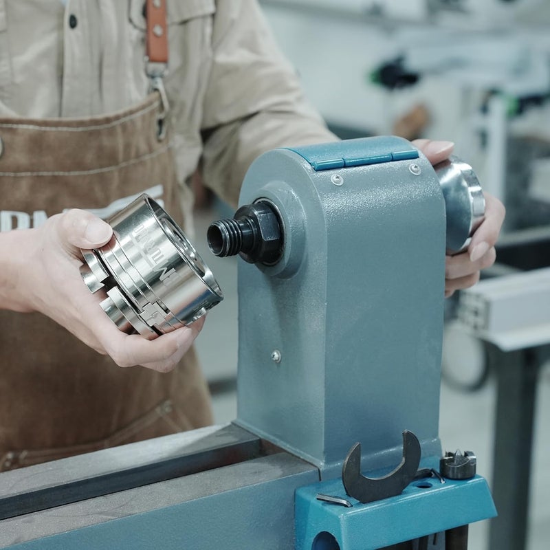BMTURNING BMT-JS50N 50mm Dovetail Jaws for Woodturning Lathe Chucks, Extended and reverse dovetails handle both bowls and spindle workpieces, Compatible with Super NOVA 2, G3. - Image 4